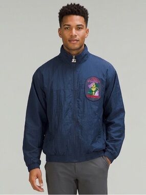 VINTAGE 1996 Atlanta Olympics STARTER Windbreaker - Navy - Men’s Medium #21